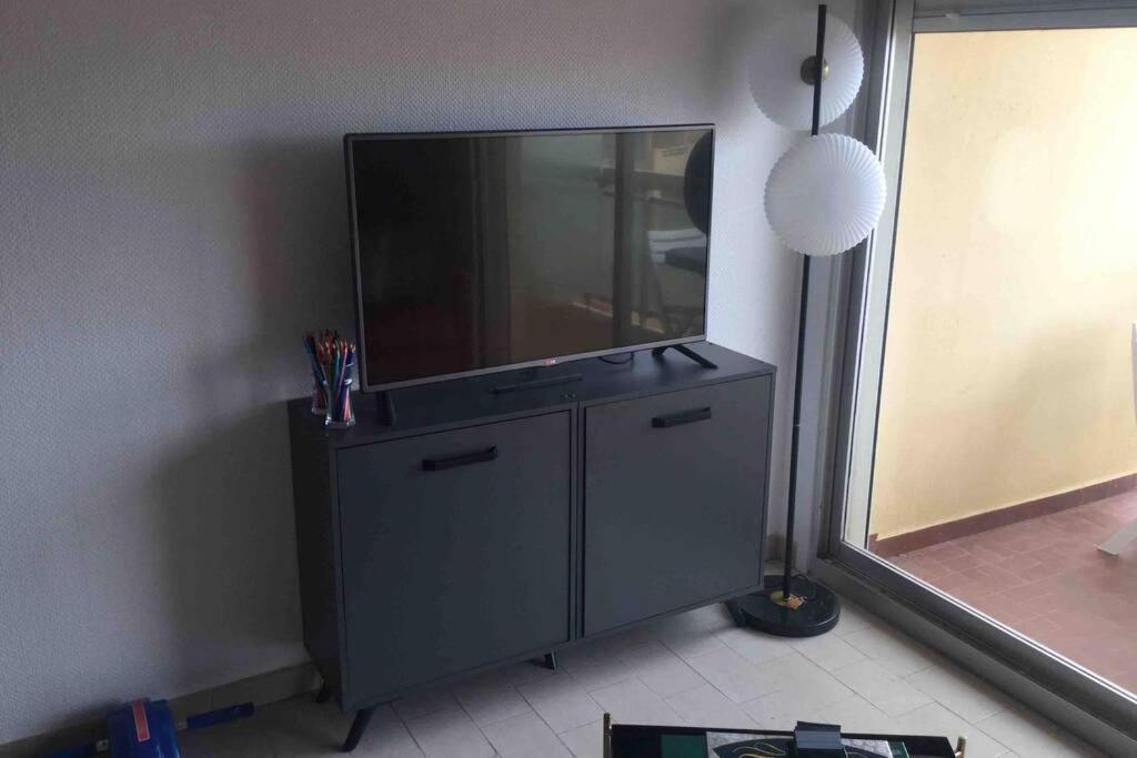 T3 Vue Exceptionnelle Avec Acces Prive A La Plage, Wifi, Clim - Dansnotreappart-Com - Valras-Plage Exteriér fotografie